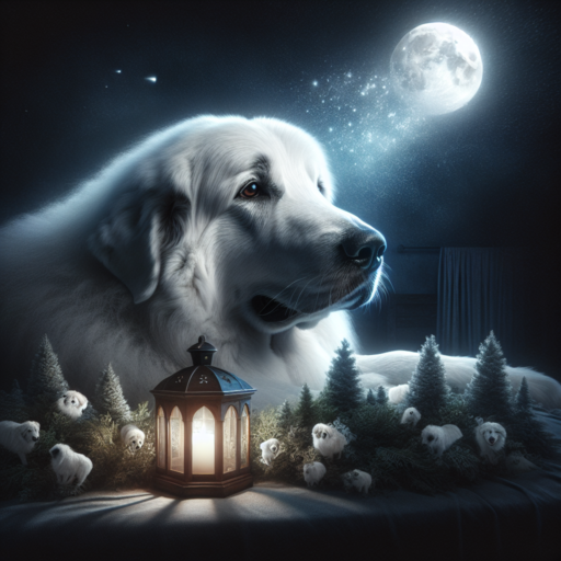 are great pyrenees nocturnal