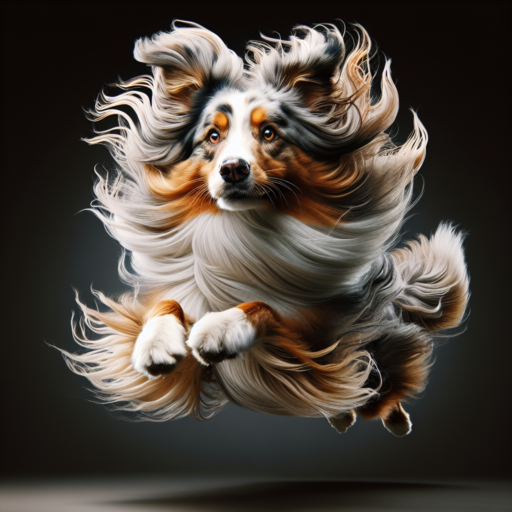 australian shepherd jump