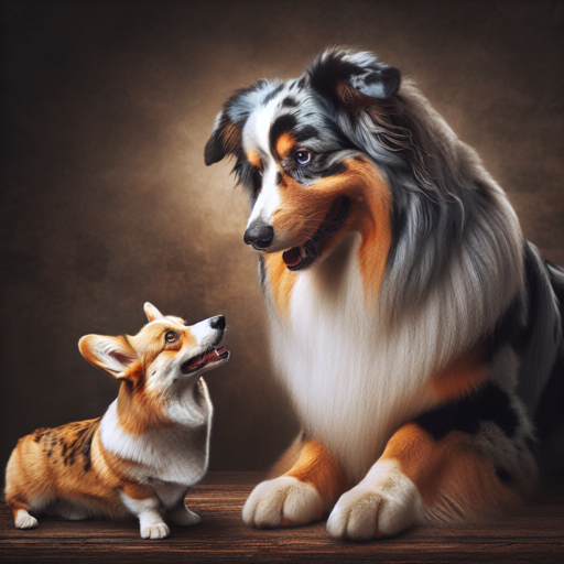 australian shepherd vs corgi