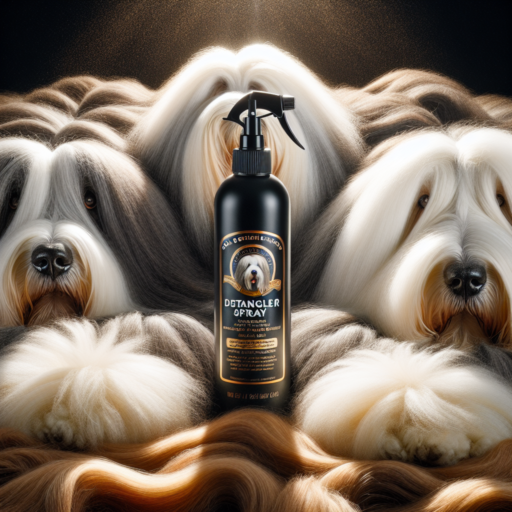 best detangler spray for old english sheepdog