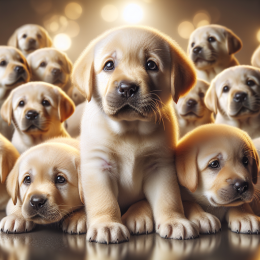 cute yellow lab puppies