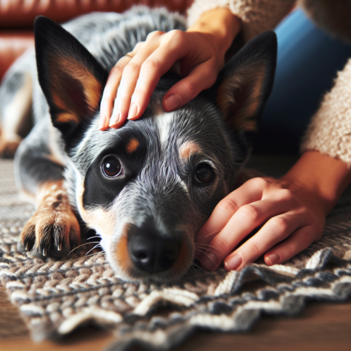 do blue heelers australian cattle dogs like to cuddle