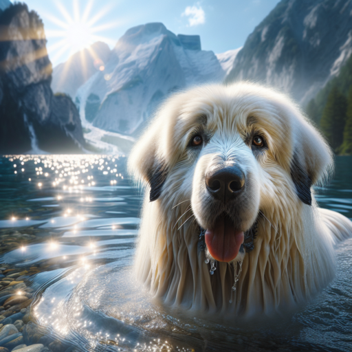 do great pyrenees like water and can they swim