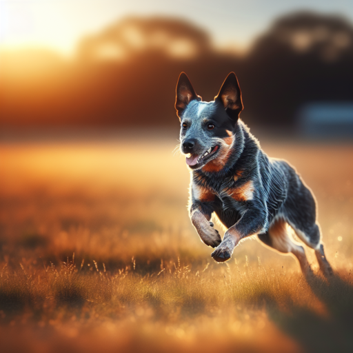 how fast can a blue heeler run