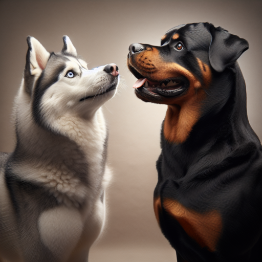 husky vs rottweiler