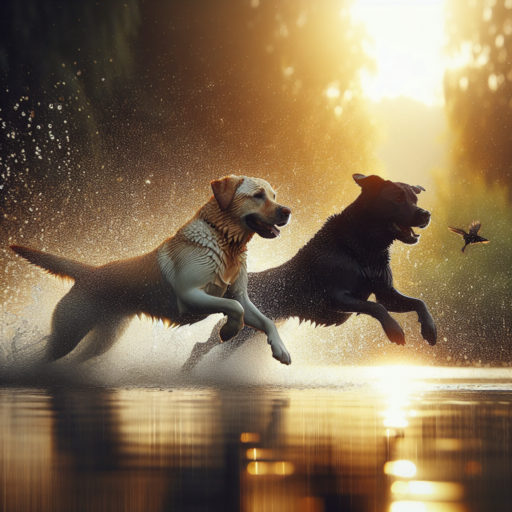 labradors love water