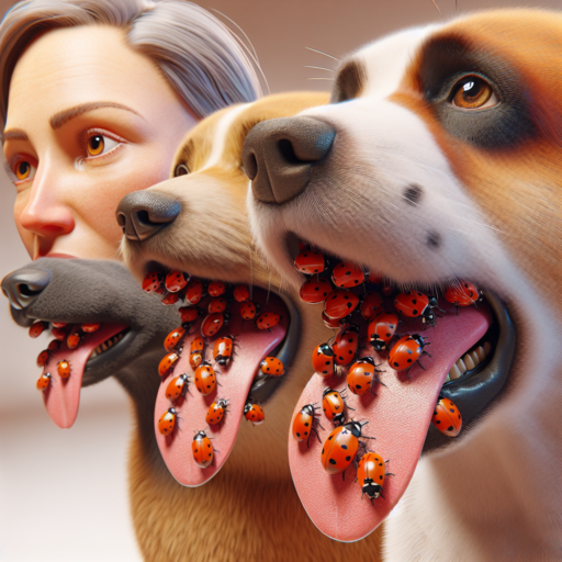 ladybugs dog mouths causing problems dog owners