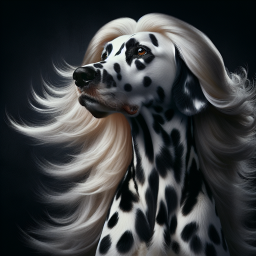 long haired dalmatian