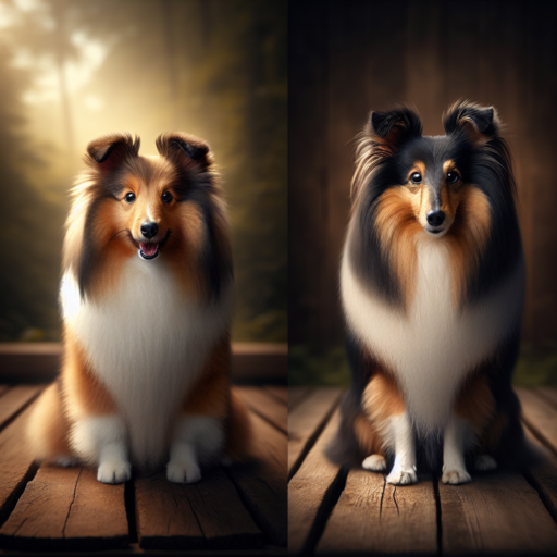 sheltie vs miniature collie